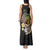 Vanuatu Independence Day Tank Maxi Dress Melanesian Tribal Pig Tusk with Tropical Plants