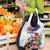 New Zealand Christmas Grocery Bag Meri Kirihimete-Tuatara and Pohutukawa White Color