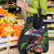 New Zealand Christmas Grocery Bag Meri Kirihimete-Tuatara and Pohutukawa Black Color