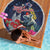 Australia and New Zealand Beach Blanket Merry Christmas-Tuatara and Koala with Plants Xmas Style
