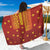 Samoa Tapa Pacific Tribal Pattern Sarong Hibiscus and Plumeria