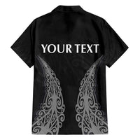 New Zealand Netball Family Matching Off The Shoulder Long Sleeve Dress and Hawaiian Shirt Koru and Maori Tattoo Jersey LT03 - Polynesian Pride