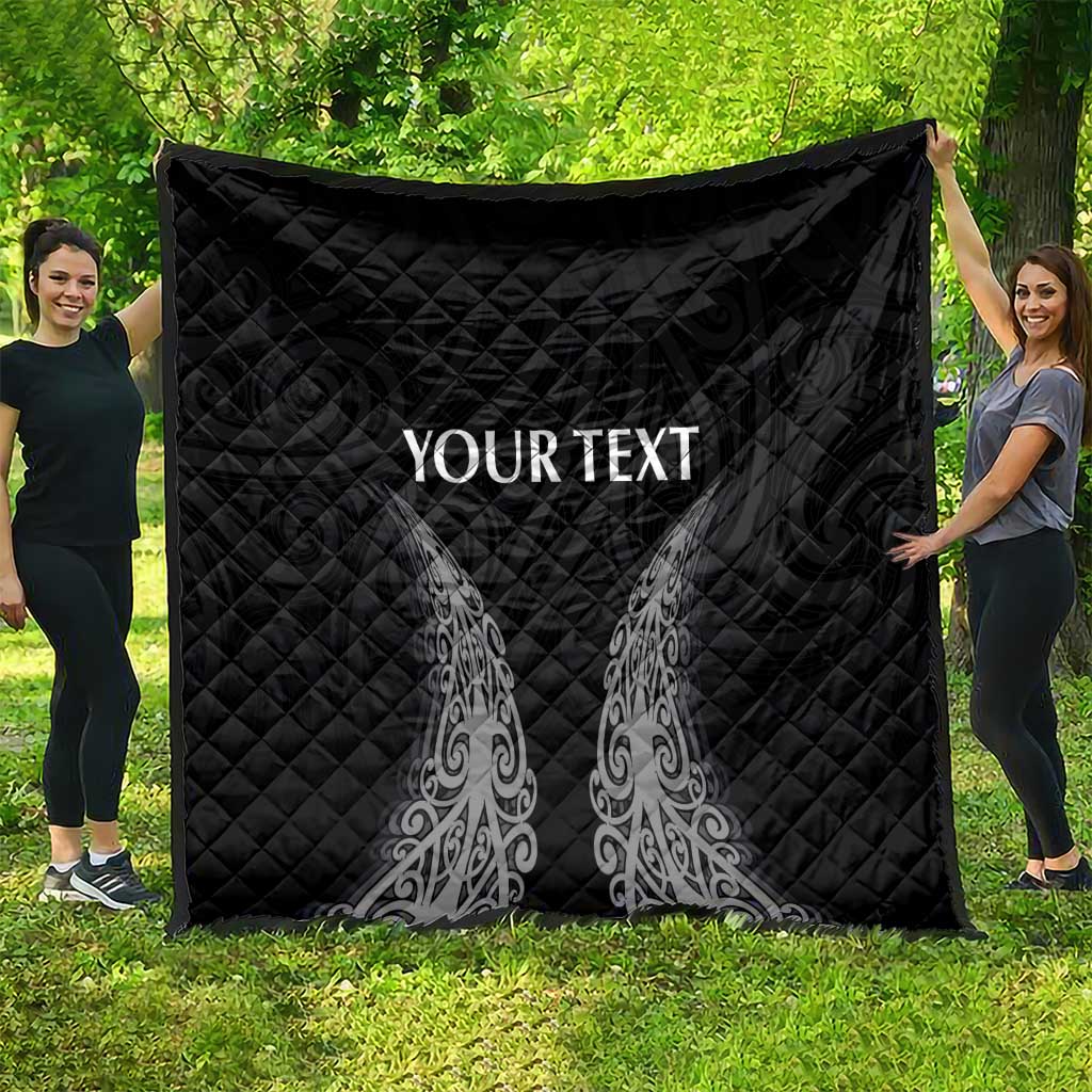 New Zealand Netball Quilt Koru and Maori Tattoo Jersey LT03 - Polynesian Pride