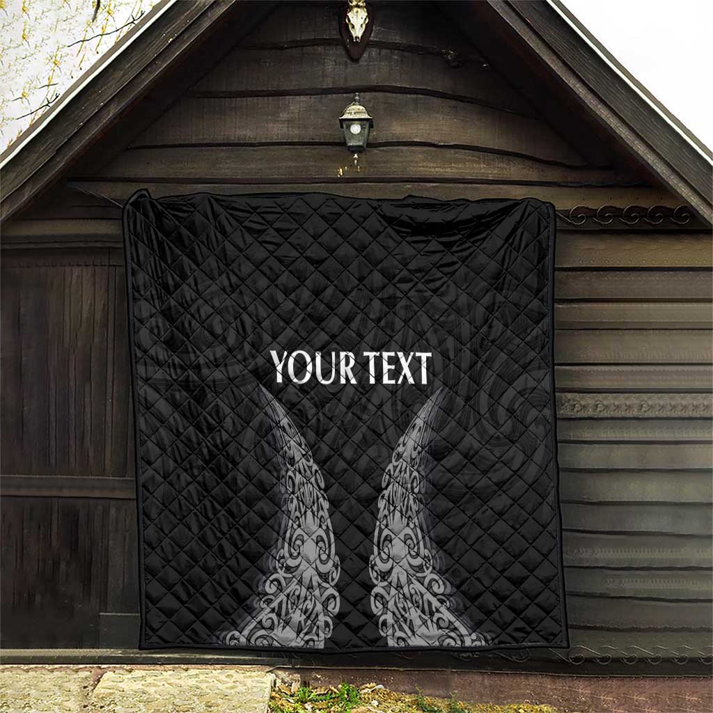 New Zealand Netball Quilt Koru and Maori Tattoo Jersey LT03 - Polynesian Pride