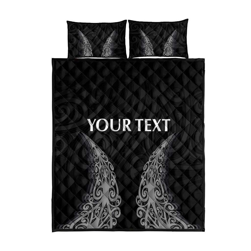 New Zealand Netball Quilt Bed Set Koru and Maori Tattoo Jersey LT03 - Polynesian Pride