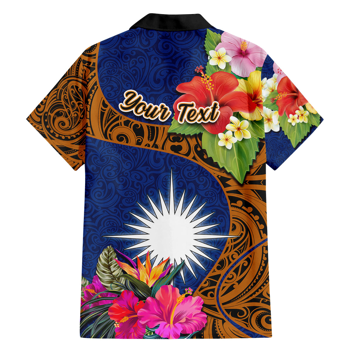 Personalised Marshall Islands Manit Day Family Matching Summer Maxi Dress and Hawaiian Shirt Marshall Seal Mix Hibiscus Flower Maori Pattern Style LT03 - Polynesian Pride