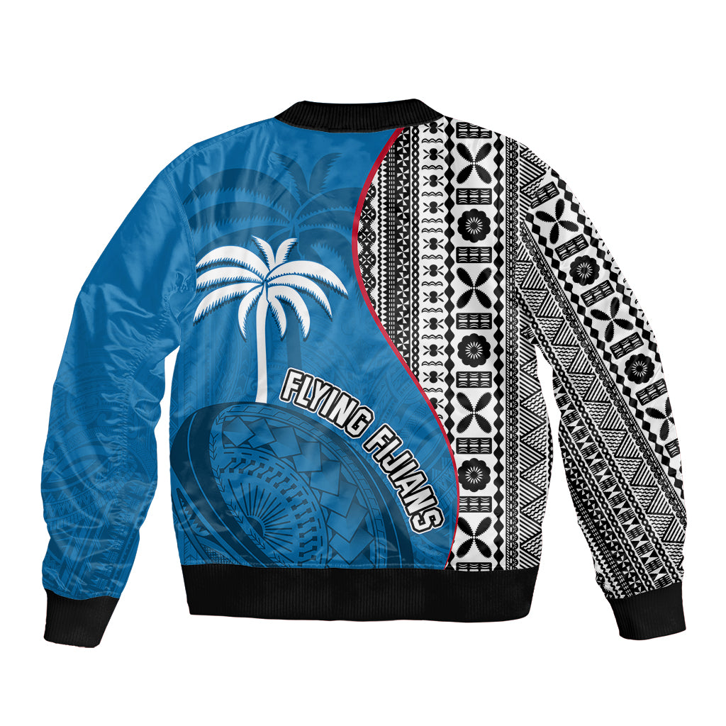 fiji-rugby-sleeve-zip-bomber-jacket-coat-of-arms-palm-tree-mix-polynesia-tapa-pattern