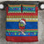 Personalised Solomon Islands Christmas Bedding Set Santa With Flag Of Solomon Polynesian Tribal Xmas Vibe LT03 Blue - Polynesian Pride