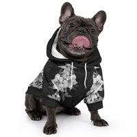 Hawaii Tropical Leaves and Flowers Pet Hoodie LT03 - Polynesian Pride