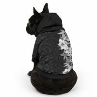 Hawaii Tropical Leaves and Flowers Pet Hoodie LT03 - Polynesian Pride