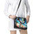 Hawaii Cocktails Shoulder Handbag Parrot with Cute Beach Landscape and Tropical Plants