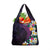 Hawaiian Plumeria-Polynesian Art Tattoo Mauve Color Grocery Bag