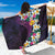 Hawaiian Plumeria-Polynesian Art Tattoo Mauve Color Sarong