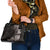 Hawaiian Plumeria-Polynesian Art Tattoo Grayscale Color Shoulder Handbag