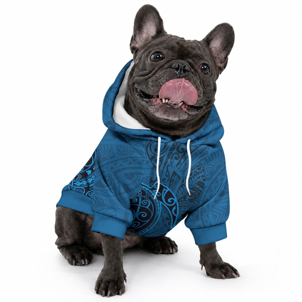 Hawaiian Monk Seal and Dolphin Pet Hoodie LT03 - Polynesian Pride