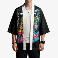 Hawaii Pineapple Surfing Kimono It's in My DNA - Kakau and Polynesian Pattern LT03 - Polynesian Pride