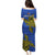 Custom Papua New Guinea Gulf Province Puletasi PNG Birds Of Paradise Polynesian Arty Style LT03 - Polynesian Pride