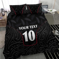 Custom New Zealand Rugby Bedding Set Maori All Black Championship 2024 and Silver Fern LT03 - Polynesian Pride