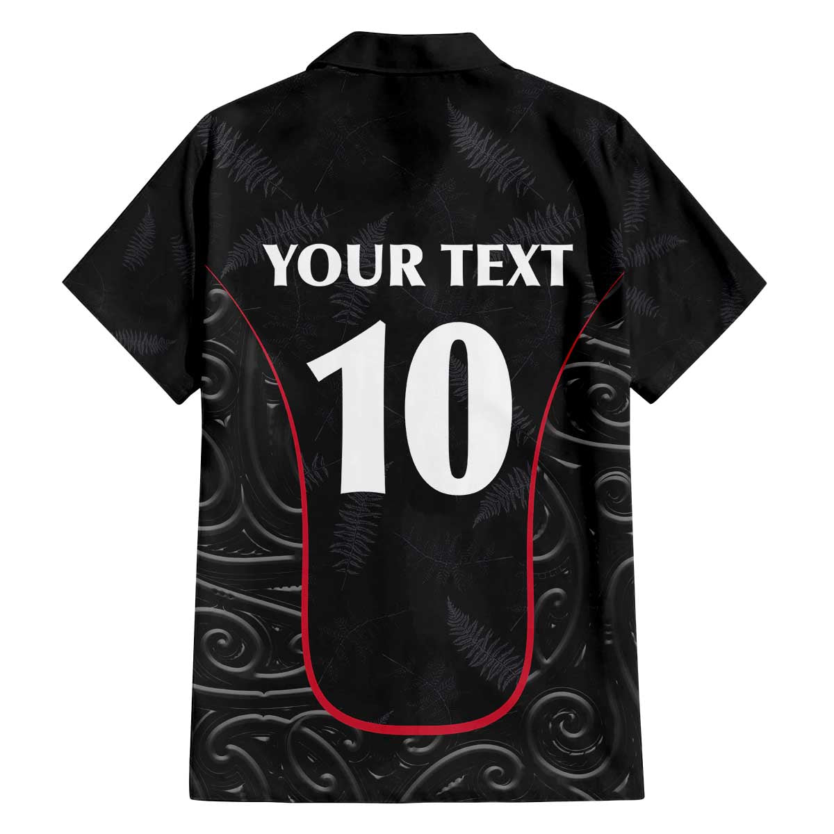Custom New Zealand Rugby Family Matching Off The Shoulder Long Sleeve Dress and Hawaiian Shirt Maori All Black Championship 2024 and Silver Fern LT03 - Polynesian Pride