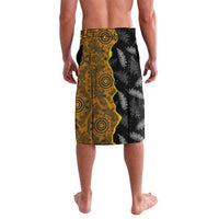 Custom New Zealand and Australia Rugby Championship 2024 Lavalava Maori Warrior and Kangaroo Mascot with Fern Aboriginal LT03 - Polynesian Pride