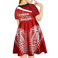 tonga-rugby-kid-short-sleeve-dress-sipi-tau-dance-coat-of-arms-ngatu-pattern