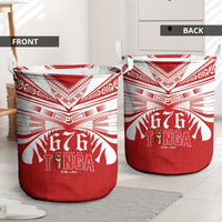 Tonga Rugby Laundry Basket Sipi Tau - Six Seven Six to the World LT03 - Polynesian Pride