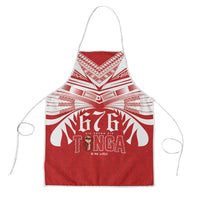 Tonga Rugby Apron Sipi Tau - Six Seven Six to the World LT03 Red - Polynesian Pride