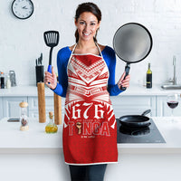 Tonga Rugby Apron Sipi Tau - Six Seven Six to the World LT03 - Polynesian Pride