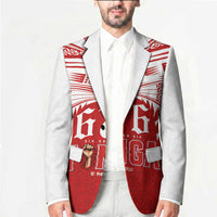 Tonga Rugby Custom Blazer Sipi Tau - Six Seven Six to the World LT03 - Polynesian Pride