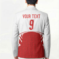 Tonga Rugby Custom Blazer Sipi Tau - Six Seven Six to the World LT03 - Polynesian Pride