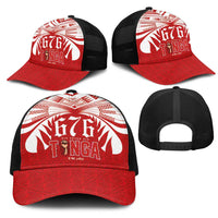 Tonga Rugby Mesh Trucker Cap Sipi Tau - Six Seven Six to the World LT03 - Polynesian Pride