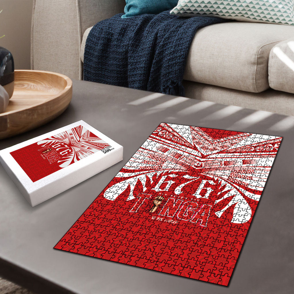 Tonga Rugby Puzzle Sipi Tau - Six Seven Six to the World LT03 - Polynesian Pride