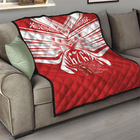 Tonga Rugby Quilt Sipi Tau - Six Seven Six to the World LT03 - Polynesian Pride