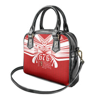 Tonga Rugby Shoulder Handbag Sipi Tau - Six Seven Six to the World LT03 - Polynesian Pride