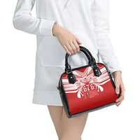 Tonga Rugby Shoulder Handbag Sipi Tau - Six Seven Six to the World LT03 - Polynesian Pride