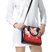 Tonga Rugby Shoulder Handbag Sipi Tau - Six Seven Six to the World LT03 - Polynesian Pride