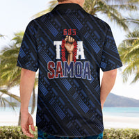 Toa Samoa Rugby Hawaiian Shirt Siva Tau - Samoan Warriors Pacific Pattern LT03 - Polynesian Pride