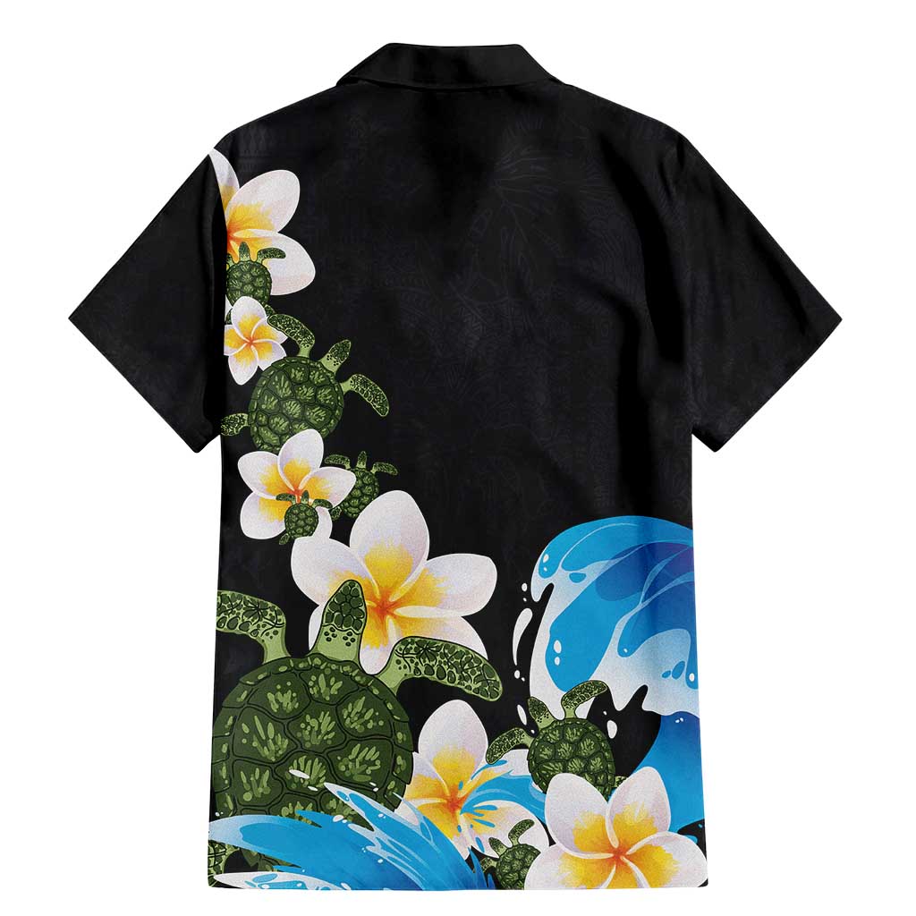 Hawaiian Plumeria and Turtle Family Matching Mermaid Dress and Hawaiian Shirt with Polynesian Tribal Art Pattern Vintage Vibes LT03 - Polynesian Pride