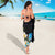 Hawaiian Plumeria and Turtle Sarong with Polynesian Tribal Art Pattern Vintage Vibes