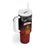 Personalised The Kingitanga - Maori King Movement Tumbler With Handle Ko Te Mana Motuhake Emblem with Silver Ferns and Polynesian Art Tattoo LT03
