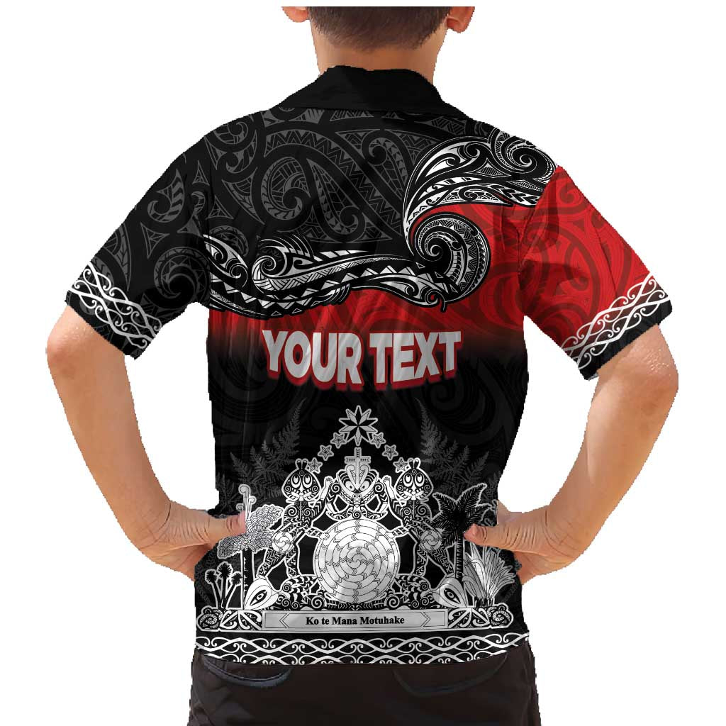 Personalised Maori King Movement Family Matching Mermaid Dress and Hawaiian Shirt Te Paki-o-Matariki with Silver Ferns and Polynesian Art Tattoo LT03 - Polynesian Pride