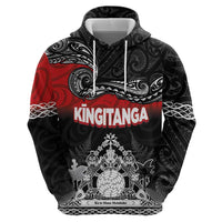 Personalised Maori King Movement Zip Hoodie Te Paki-o-Matariki with Silver Ferns and Polynesian Art Tattoo LT03 - Polynesian Pride