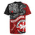 Maori Kotahitanga Rugby Jersey Aotearoa Spirit with Maori Mask and Polynesian Art Tattoo