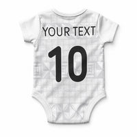Custom Tonga Ngatu Art Rugby Mate Ma'a Baby Onesie LT03 - Polynesian Pride