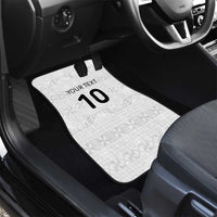 Custom Tonga Ngatu Art Rugby Mate Ma'a Car Mats - Polynesian Pride