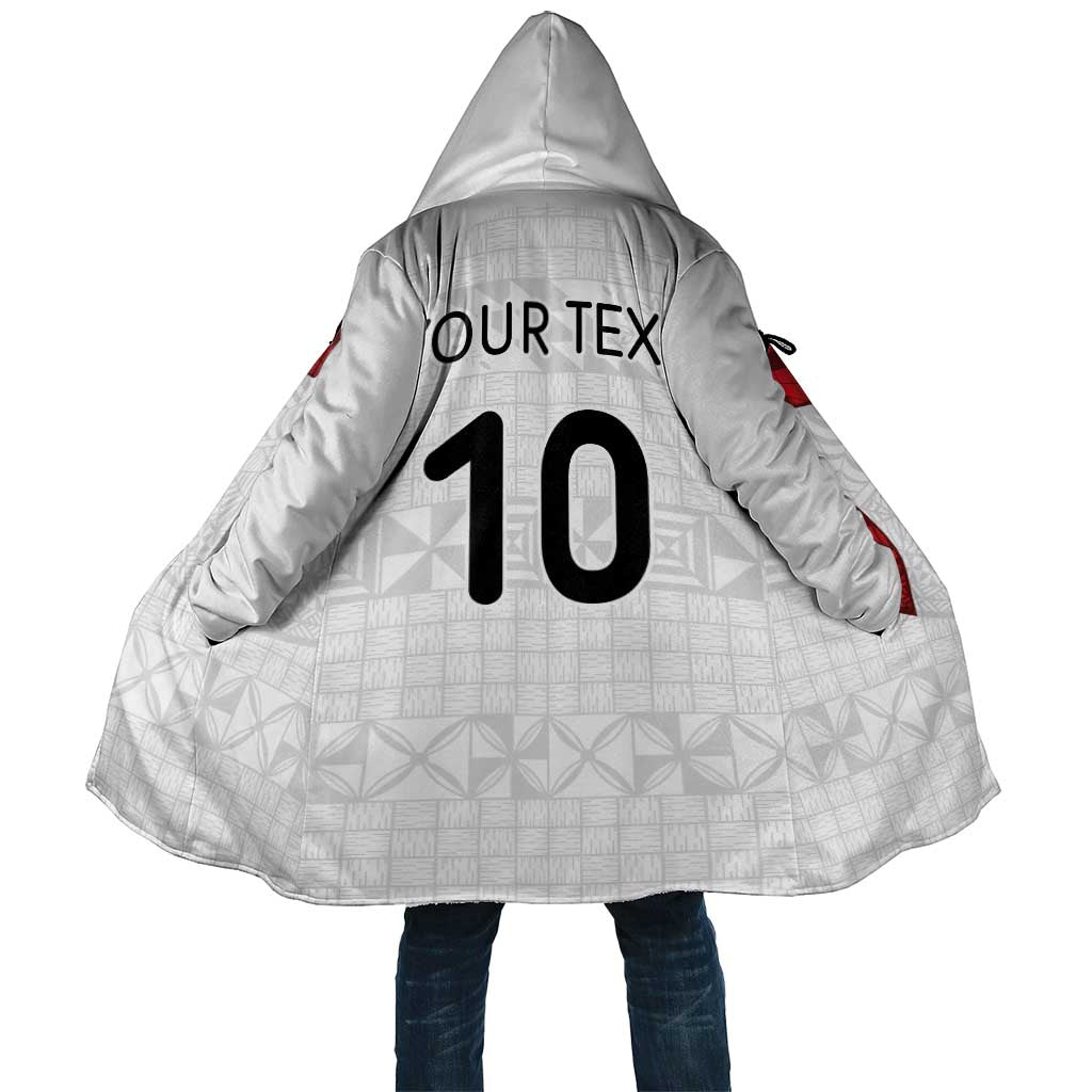 Custom Tonga Ngatu Art Rugby Mate Ma'a Cloak - Polynesian Pride