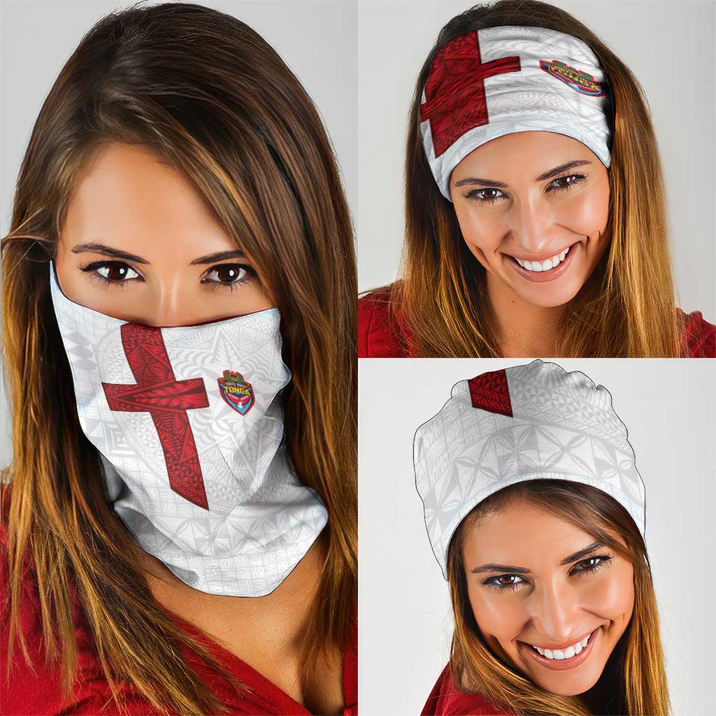 Tonga Ngatu Art Rugby Mate Ma'a Neck Gaiter - Polynesian Pride