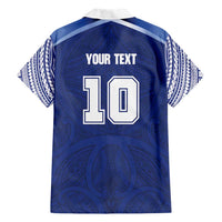 Custom Samoa Rugby Family Matching Mermaid Dress and Hawaiian Shirt Pacific Motifs - Polynesian Pride