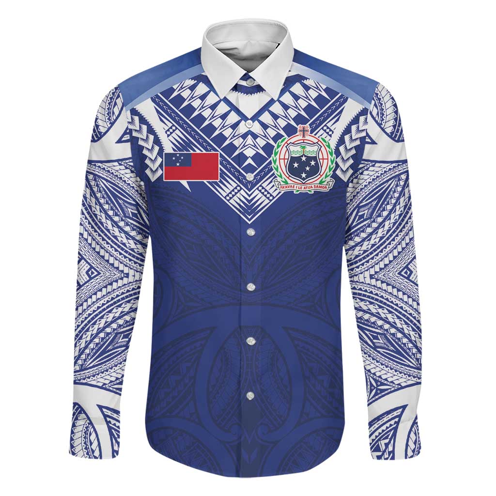 Custom Samoa Rugby Family Matching Mermaid Dress and Hawaiian Shirt Pacific Motifs - Polynesian Pride