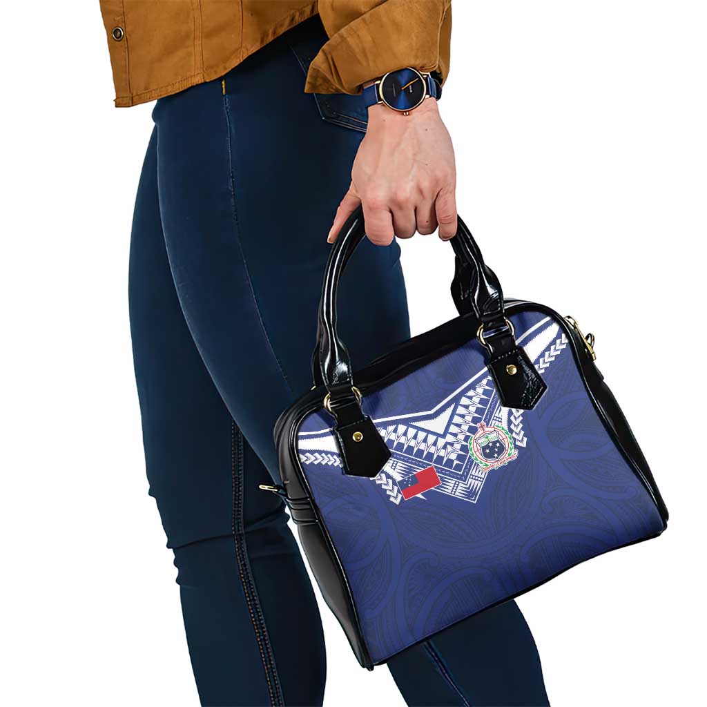 Samoa Rugby Shoulder Handbag Pacific Motifs - Polynesian Pride
